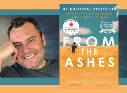 Jessie Thistle and From the Ashes book cover